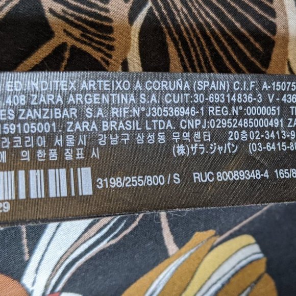 Zara | long floral print dress - Picture 11 of 12